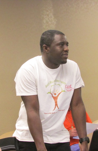 Eric Parbie presenting in California